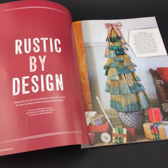 3 Country Christmas 2023 Magazines Home Farmhouse Special Editions Cottagecore - Picture 9 of 16